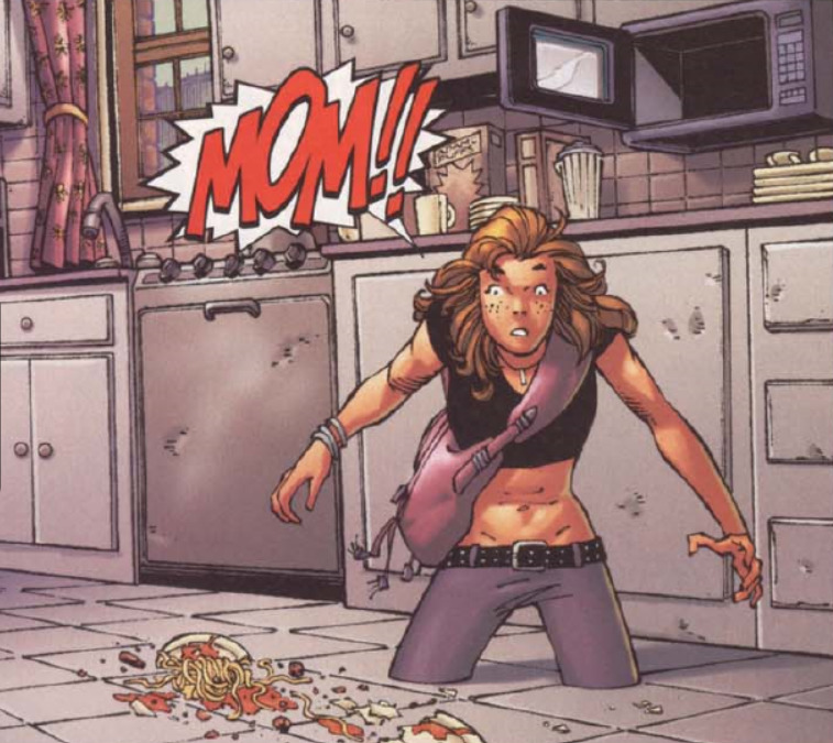 Panel from Ultimate X-Men #21