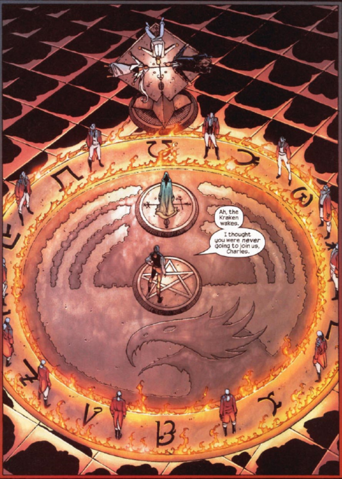 Panel from Ultimate X-Men #25