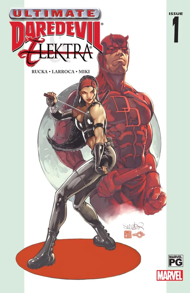 Ultimate Daredevil and Elektra #1 cover