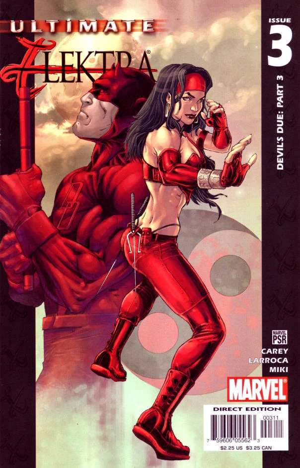 Ultimate Elektra #3 cover